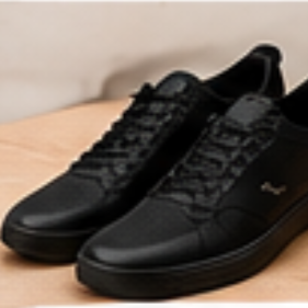 black sneaker